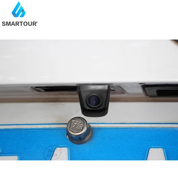 Smartour 1080P Auto Saprātīga Dinamiskā Trajektorijas pārcelšanās Ceļvedis Autostāvvieta Līnijas Atpakaļskata Reverse Backup Dziesmas Kameras Monitorā