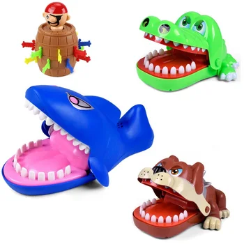Smieklīgi Buldogs Haizivs Krokodilu Mutē, Zobārsts, Bite Pirkstu Spēli Pirātu Kausa Grūts Pirkstiem Spēle Jaunums Rotaļlietu Intelektuālā Spēle Mazulis