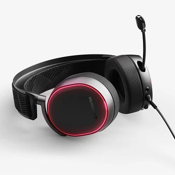 SteelSeries Arctis Pro Augstas Precizitātes Spēļu Austiņas - Hi-Res Skaļruņa Draiveri - DTS Headphone:X v2.0 Surround PC, Melns