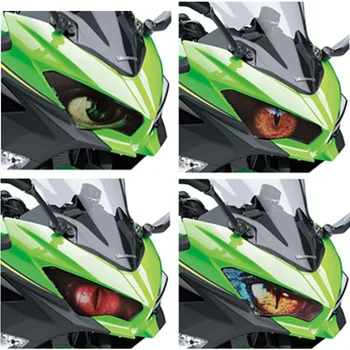 Motociklu Pārveidoti Lukturu Uzlīmes Kawasaki Ninja 250 400 Apvārsnis Lukturu Filmu Apdare