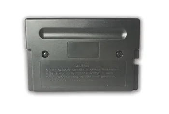 H 100gab Melns Korpuss Gadījumā Kasetne Kartes, Korpusa Vāka Sega Genesis Mega Drive ar 2gab drošības skrūves