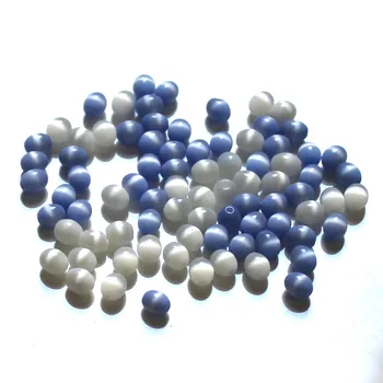 Vairumtirdzniecības Cenu Stikla Ovālas Pērles 4x5mm 200pcs/daudz Kaķu Acu Pērlītēm Uz Jewelryl Padarot Jaukto Krāsu Opal Krelles SQMY45Y