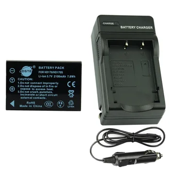 DSTE HD170 Uzlādējams Akumulators + Ceļa un Automašīnas Lādētāju, lai Drift Inovācijas HD170 Drift HD170 HD-170 Maskēšanās Digitālā Fotokamera