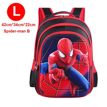 Jaunu Bērnu Skolas Somu Zēni Spider-Man Komiksu Bērnudārza Schoolbags Bērniem Ortopēdiskās Mugursomas 4-13 Gada