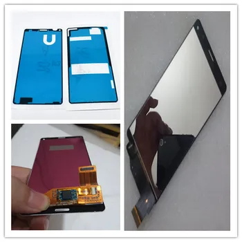 JIEYER 4.6 collu Sony Xperia Z3 Mini Compact D5803 D5833 LCD Displejs, Touch Screen Digitizer Pilnu komplektu+Līmi