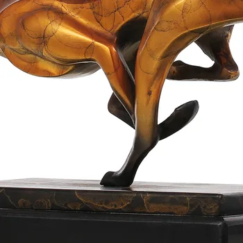 Tooarts Leopard Bronzas Figūriņas Mūsdienu Metāla Mākslīgā Statuja Amatniecības Dzīvnieku Skulptūru Office Home Decoration Accessories