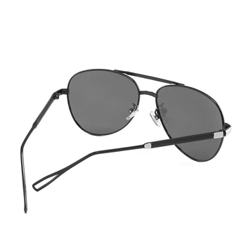 Longkeeper Classic Polarizētās Saulesbrilles, Vīriešu Zīmola Dizaineru Modes Izmēģinājuma Saules Brilles Metāla Toņos Eyeware Braukšanas Brilles UV400
