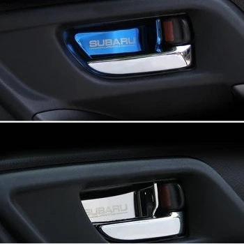 Automašīnu Durvju Rokturi Bļodas Vāku Plāksteris apdari par Subaru Forester Xv Legacy Outback Impreza StI un STI 2013. - 2017. gadam Piederumi car styling