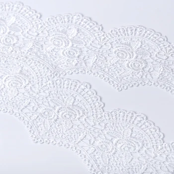 Cusack 2 pagalmā 10 cm Off White Mežģīnes Apdari Lentes Kostīmu Mājas Tekstila Dīvānu Pārvalki Aplikācijas Lentes Šūšanas Mežģīņu Auduma