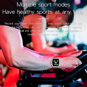 Morefit C1 Smart Skatīties 1,4 Collu Ķermeņa Temprature Asinsspiediens, Sirds Ritma Monitors Darbības Tracker Vīriešu Sporta Aproce