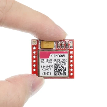 10pcs/daudz Mazākā SIM800L GPRS GSM Modulis MicroSIM Kartes Core Valdes Quad-band TTL Seriālā Porta C52 SIM800