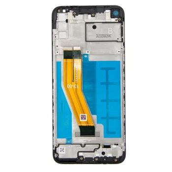Oriģināls Samsung Galaxy M11 M115 SM-M115 M115F M115G/DS LCD Displejs, Touch Screen Digitizer Montāža Stikla ar Rāmi