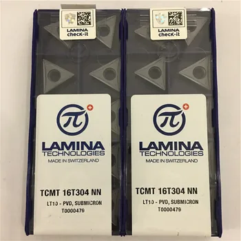 TCMT16T304-NN LT10 Oriģināls LAMINA karbīda ielikt ar labāko kvalitāti 10pcs/daudz bezmaksas piegāde
