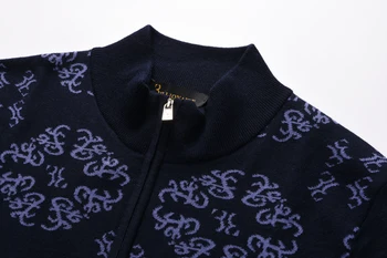 Miljardieris džemperis vīriešiem 2017 uzsākot rudens modes komfortu ģeometrija, kas paredzēti vīriešu apģērbu bezmaksas