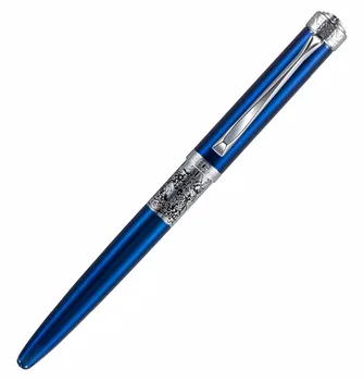 Regal Princis Piemiņas Kolekcija Strūklakas Pildspalvas, Vācija Irīdija Vidējā Nib Biznesa Augstskolas Beigšanas Dāvanu Pildspalvu Noble Blue Krāsa