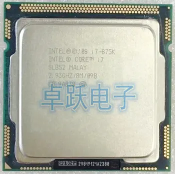 Bezmaksas piegāde Core i7 875K 2.93 GHz 8M Četrkodolu Astoņi pavedieni desktop procesori, Datoru i7-875K Ligzda (socket LGA 1156