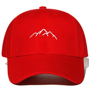 Kalnu beisbola cepure hip hop izšuvumi kalna snapback cepure klp kokvilnas vīriešu kpop tētis, cepure, āra sporta sieviešu golfa cepuri kaulu