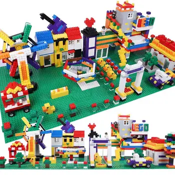 32*32 Punkti Classic Bāzes Plates Piemērots Ķieģeļu Saderīgu LegoINGlys Pilsētas Plātne Skaitļi DIY Celtniecības Bloki, Rotaļlietas Bērniem