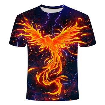 2019 jaunu Vīriešu t-krekls Hip hop Modes Zīmola T-krekls Vīriešiem/Sievietēm Vasarā 3d Tshirt Drukāt eņģelis T krekls Topi Tee piliens kuģa S-6XL