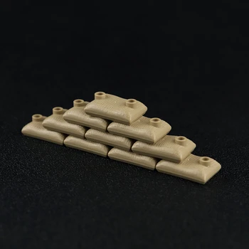 Militārās Bāzes Skatuves Radītājs Sandbag Celtniecības Bloki KM Armijas Karavīri WW2 Rotaļlietas Bērniem Saderīgu Legoed Daļas Piederumu Ķieģeļu
