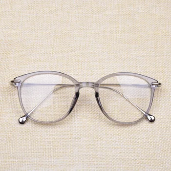 Vazrobe Caurspīdīga sieviešu brilles rāmis rozā skaidrs, brilles dāmas sieviešu optisko briļļu recepšu brilles modes