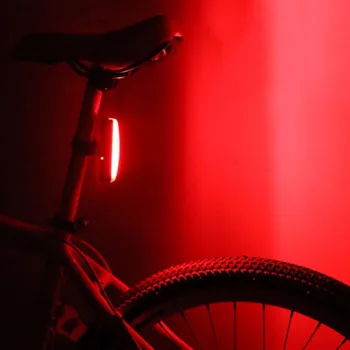 USB Lādējamu Velosipēda Aizmugurējās Gaismas Velosipēdu LED Taillight Ūdensizturīgs MTB Road Bike Astes Gaismas Atpakaļ Lampu Velosipēdu