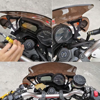 Vējstikla Parex-brise Par YAMAHA XJ6 N 2009-2016 11 12 13 14 15 XJ6N XJ 6 Neapbruņotu Motociklu Aksesuāri Vējstiklu Vēja Deflektors