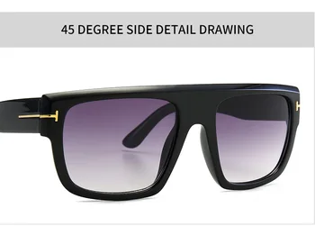 JackJad 2020. gadam, Modes ALESSIO Stila Kvadrātveida Vairogu Saulesbrilles Vīriešiem Vintage Classic Slīpums Zīmola Dizaina Saules Brilles Oculos De Sol