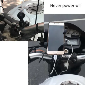 TUYU Motocikla Stūres Aizmugures Kronšteins pie Spoguļa Dzelzceļa X-Grip par Gopro Mobilais Viedtālrunis Turētājs iPhone 7 7+ 6s Ram Stiprinājumi