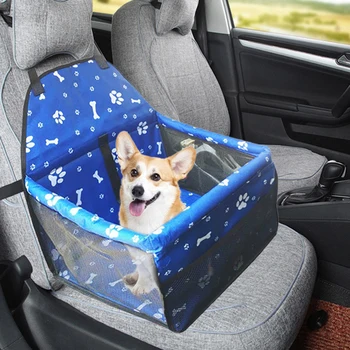 2 In 1 Automašīnas Priekšā Pet Car Seat Cover Ūdensizturīgs Kucēns Grozu Anti-Silp Pet Automašīnu Pārvadātājs Suns, Kaķis Automašīnas Pastiprinātājs Āra Ceļojumu