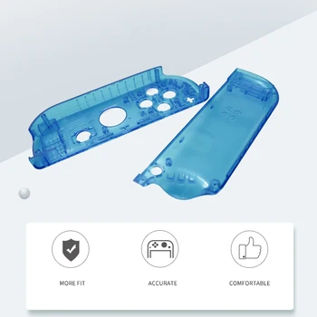 Portatīvo DIY Nomaiņa Korpusa Apvalks Gadījumā par Labo Kreiso Nintendo Slēdzis Prieks-Con Kontrolieris