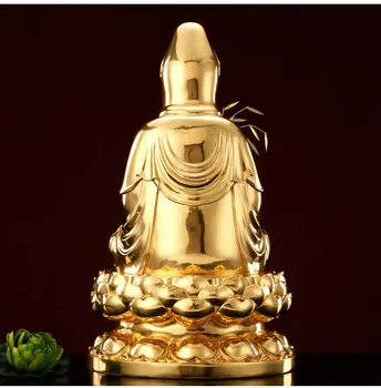 Budisms attēls kokgriezums jade Guan yin Bodhisatva budas Dienvidaustrumu Āzijā ģimenes aizsardzības Labvēlīgs Labklājības FENG SHUI statuja