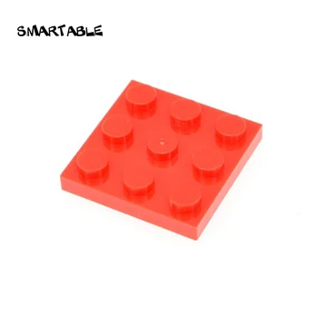 Smartable Plāksnes 3X3 Bloku Daļas DIY Radošās Rotaļlietas Bērniem Saderīgu Galvenajiem Zīmoliem 11212 Izglītības KM Rotaļlietas, 50gab/daudz