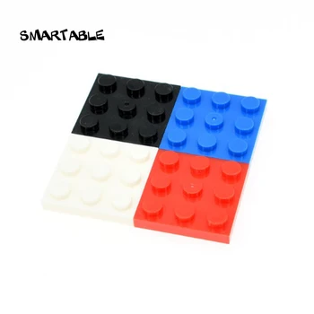 Smartable Plāksnes 3X3 Bloku Daļas DIY Radošās Rotaļlietas Bērniem Saderīgu Galvenajiem Zīmoliem 11212 Izglītības KM Rotaļlietas, 50gab/daudz