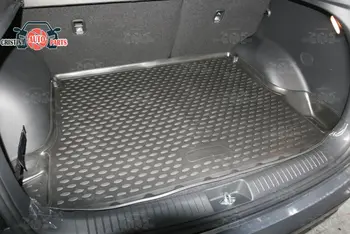 Bagāžnieka paklājiņš par Hyundai Creta 2016 - bagāžnieka paklāja grīdas paklāji, kas nav slīdēšanas poliuretāna netīrumiem aizsardzības, iekšlietu bagāžnieka auto stils