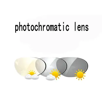 Photochromatic 1.61 1.56 1.67 Optisko Aspherical Recepte Lēcu Tuvredzīgs lēcas
