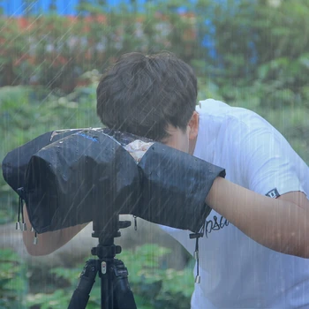 PULUZ Universālais Neilona Ūdensizturīgs Ūdens izturīgs Kameras Lietus Pārsegs Rainshade Aizsargs Gadījumā Mētelis par spoguļkameras Canon Nikon Sony