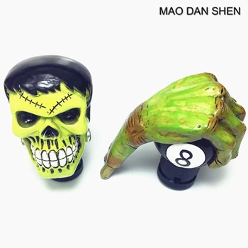 2018 MAO DAN SHEN Auto stils galvaskausa galvenais pārnesums / manuālā pārnesumu pārslēgšanas sviru / Universal green Pārnesumu pārslēgšanas slēdzis