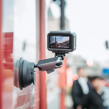 PGYTECH Action Camera Osmo Kabatas, 2 piesūcekni Sūcējs Stiprinājums DJI Auto nepieredzējis Stikla 4K video 3-ass Gimbal Gopro Hero 9 8