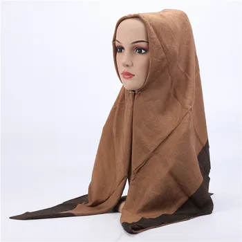 Malaizija Laukumā Lakatu Islāma Kokvilnas Šalles Instant Hijab Šalle Musulmaņu Turbante Lakatiņu Wrap Sieviešu Pashmina 105x105cm