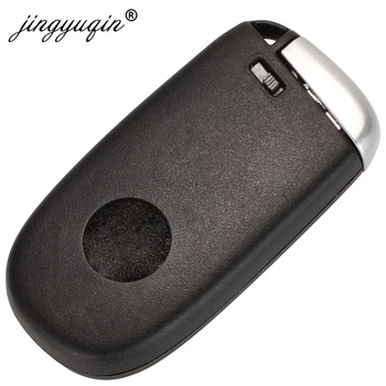 Jingyuqin Smart Tālvadības Atslēgu Fob 433MHz 4A Čipu 3/4 Pogu Fiat 500 500 x 500 l 2016+ SIP22 Asmens Sākotnējā KeylessGo Fob Kontrole