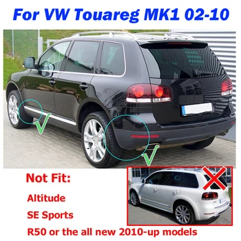 VW Touareg Mk1 2004 - 2009 2010 Facelift Mudflaps Splash Sargiem Priekšā, Aizmugurē Dubļu Atloks Dubļusargi Spārnu Komplekts Komplekts Lieti Dubļu Sargi