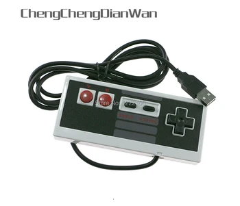 ChengChengDianWan Classic USB Kontrolleris Spēļu Spēlētājs Kursorsviru Joypad NES Windows PC, MAC Datoru Spēles Kontrolieris 10pcs