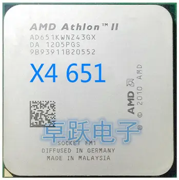 AMD Athlon II X4 651 quad-core fm1 3.0 G 4M cpu quad-core procesoru, bezmaksas piegāde