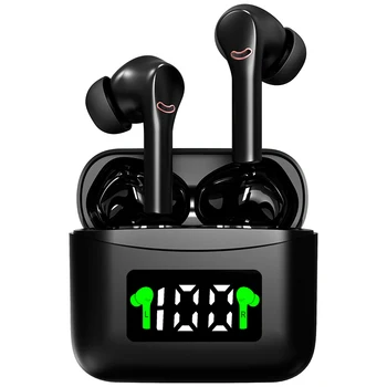 ANC J5 Tws Austiņas Bluetooth Bezvadu Austiņas Sporta austiņas Stereo Earbuds Mūzikas Touch Kontroles Austiņas Ar Mikrofonu