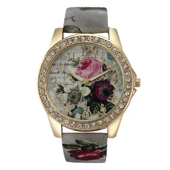 Reloj Mujer Pulkstenis Sieviešu Pulkstenis Modes Kvarca Skatīties Ir 2021. Ķīniešu Stilā Peonija Modelis Relogios Kleita Puķu Pulkstenis