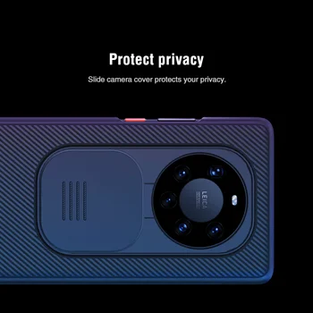 Par Huawei Mate 40 Pro+ Lietā Nillkin CamShield Virziet Kameru Aizsardzības Vāks Mate 40 Pro Plus Korpuss