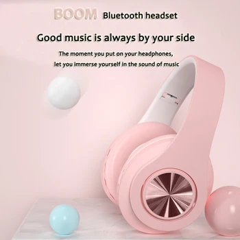 Macaron InPods Uzplaukums Pārnēsājamie Bezvadu Bluetooth 5.0 Austiņu Cute meitene Austiņu Pink HIFI Stereo kvalitātes atbalsta TF ca