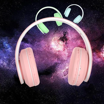 Macaron InPods Uzplaukums Pārnēsājamie Bezvadu Bluetooth 5.0 Austiņu Cute meitene Austiņu Pink HIFI Stereo kvalitātes atbalsta TF ca