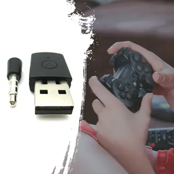USB Bluetooth Dongle Bezvadu Austiņas ar MIKROFONU Adapteris Priekš PS4 Kontrolieris USB Adapteri Raidītāju PS4 Playstation 4.0 Austiņas